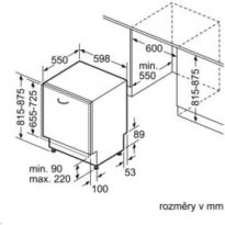 Bosch SMV24AX03E návod a manuál