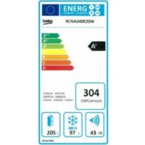 Beko RCNA340E20W návod a manuál