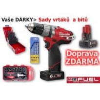 Milwaukee M12 CPD-402C + 2×6,0 Ah návod a manuál