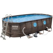 Bestway Power Steel Rattan Swim Vista 5,49 x 2,74 x 1,22 m 56716 návod a manuál