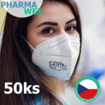 PHARMAWEX CZ01 FFP2 NR 50 ks návod a manuál