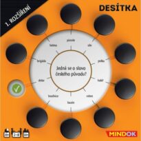 Mindok Desítka 1. rozšíření návod a manuál