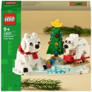LEGO® 40571 Lední medvědi o Vánocích návod a manuál