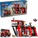 LEGO® City 60414 Hasičská stanice s hasičským vozem návod a manuál